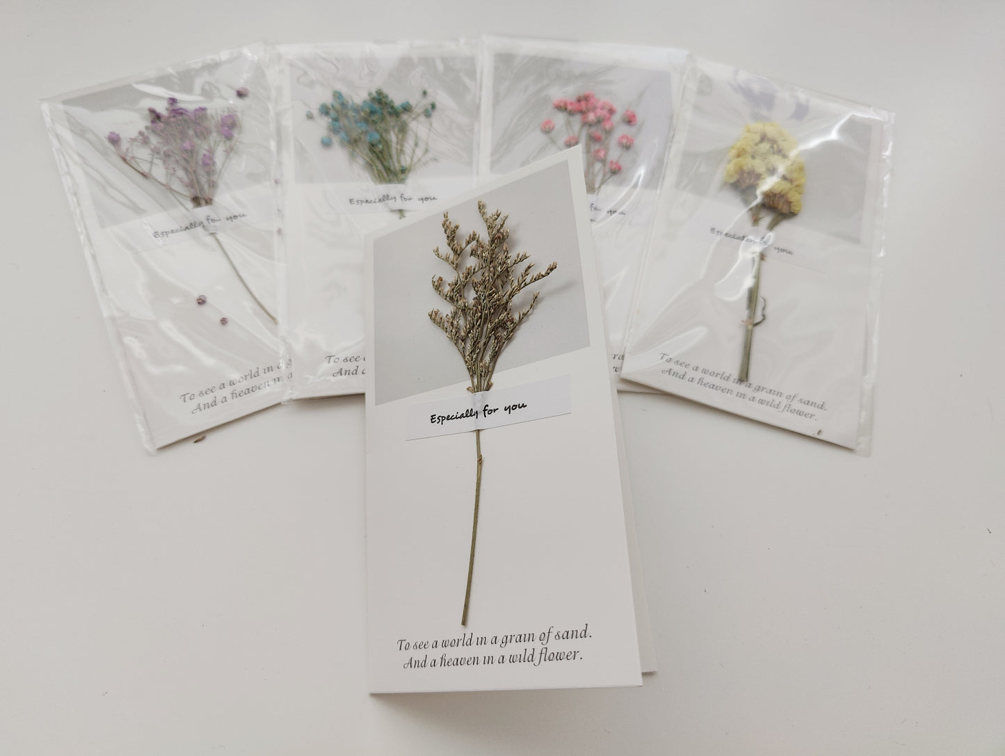 Dried Flower Greeting Card