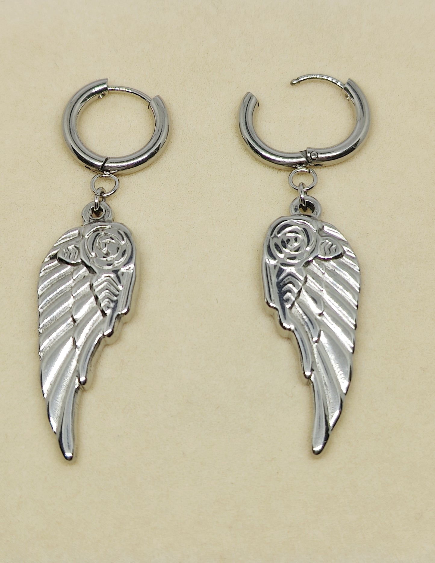 Angelic Harmony Hoop Earrings