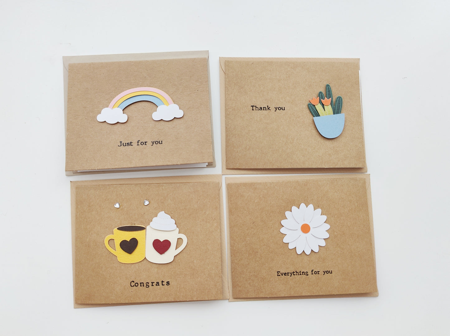 Paper Applique Greeting Cards