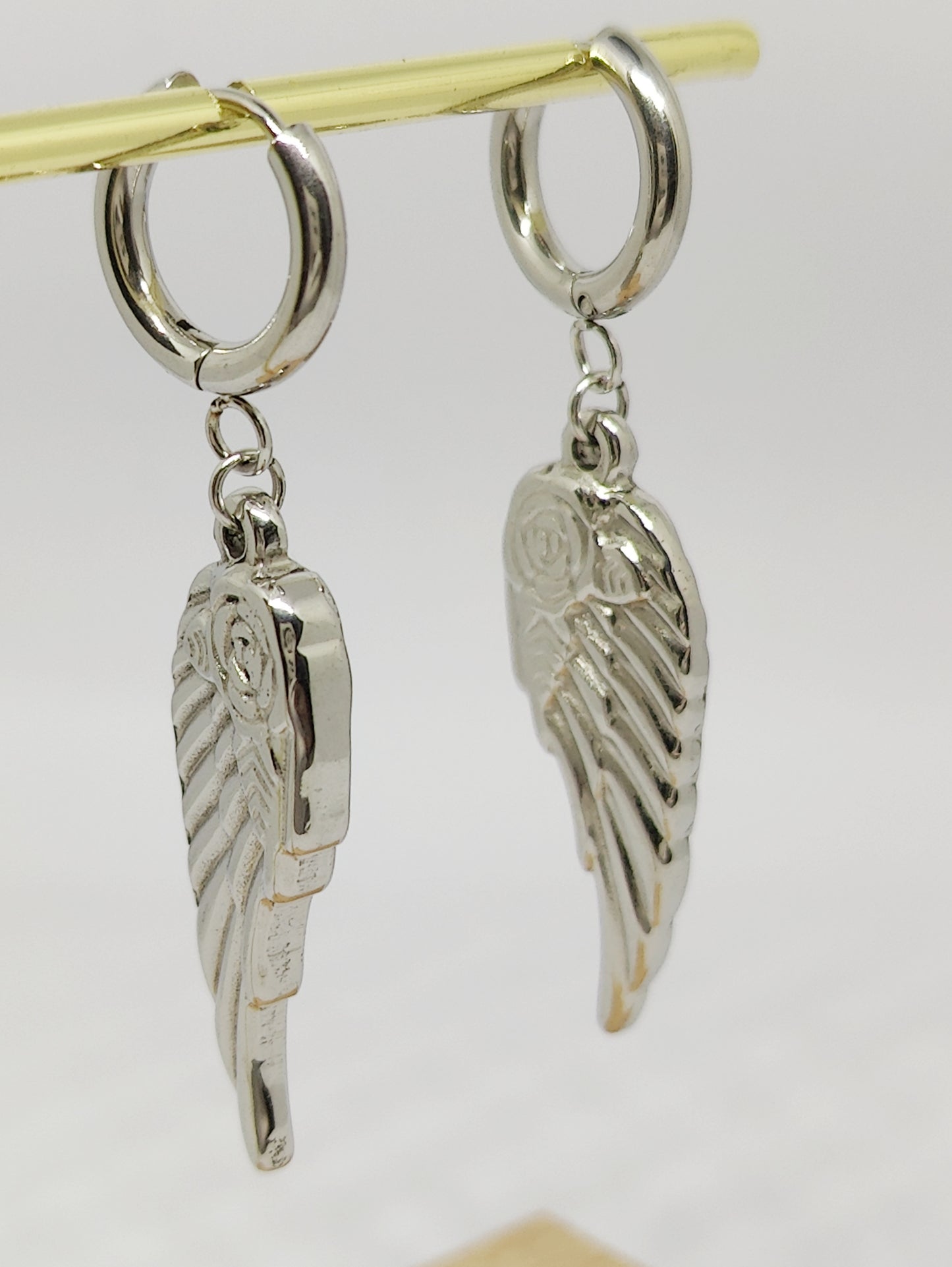 Angelic Harmony Hoop Earrings